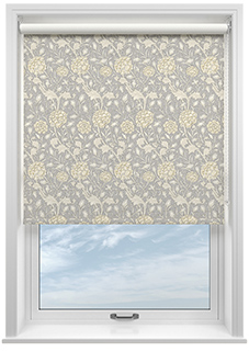 William Morris At Home Wild Tulip, Limestone - Roller Blind